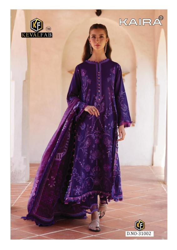 Keval fab kaira vol-31 unstitched cotton salwar suits wholesale